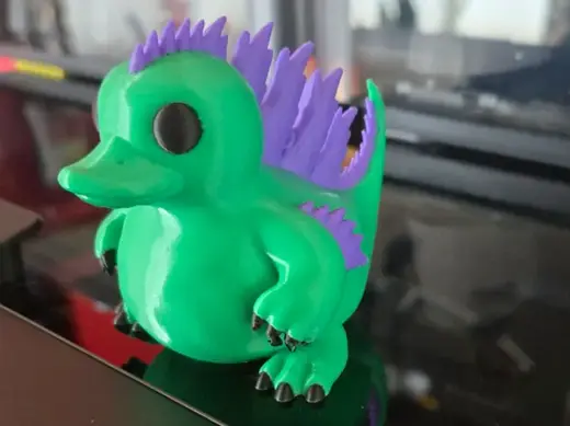 Monster Rubber Ducky Dinosaur