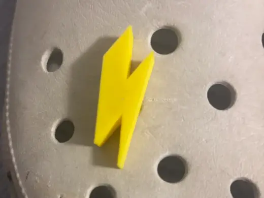 Lightning Bolt Jibbitz - Free To Sell