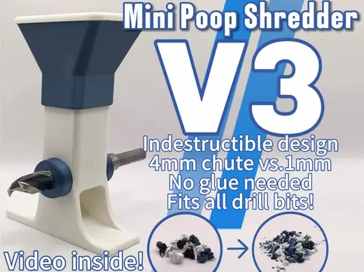 Mini Poop Shredder V3