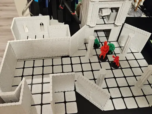 Castle Ravenloft D&D Terrain (WIP)