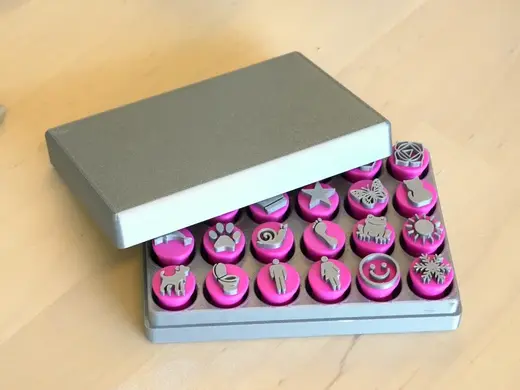 Kleine Stempel für Keramik und Polymerclay