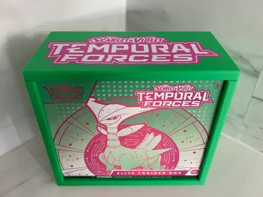 pokemon ETB box protector case Temporal Forces