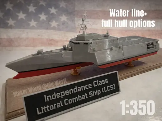 Independance Class Littoral Combat Ship - 1:350