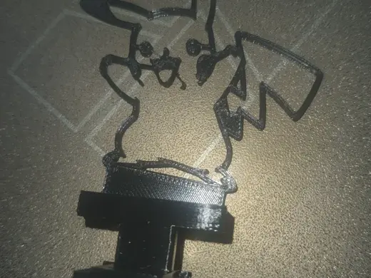Pikachu Adapter wall art