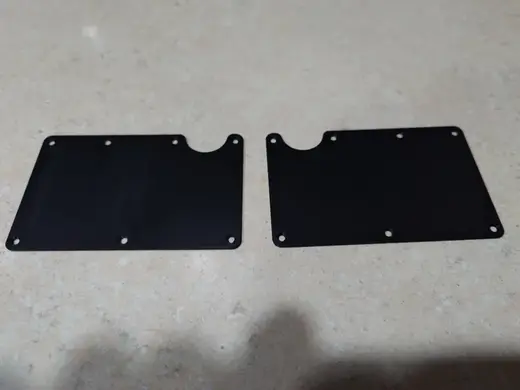 Ridge wallet rounded edges