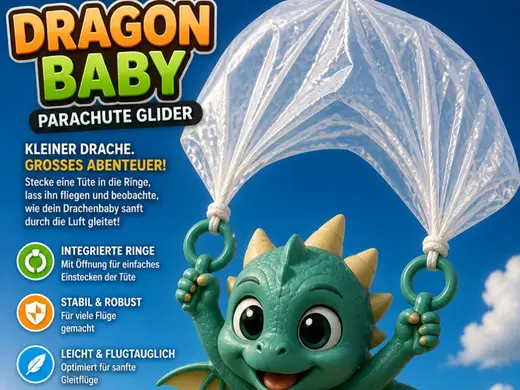 Parachute Drachen Baby Glider