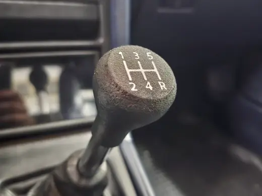 Shift knob 5 gears M12x1,25 fuzzyskin