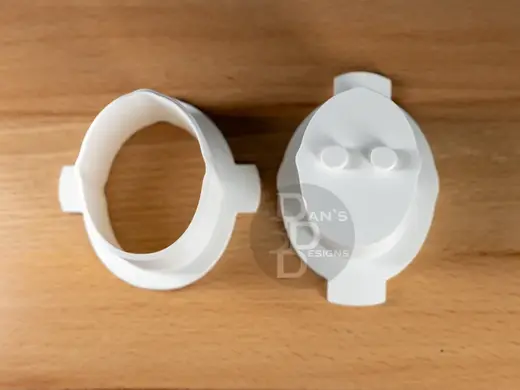 Cake Pop Disc Tool Hockey Mask
