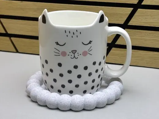 Minimalist Bubble Coaster & Decorative Tray