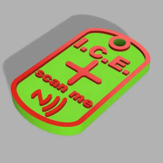 In Case of Emergency (ICE) Tag for your kids