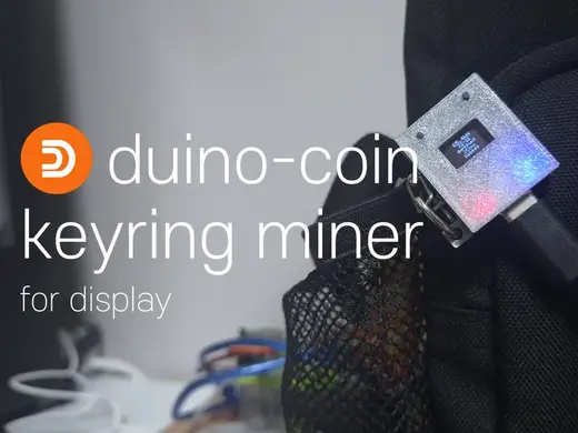 duinocoin keyring miner