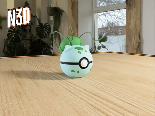 #0001 - Bulbasaur Ball