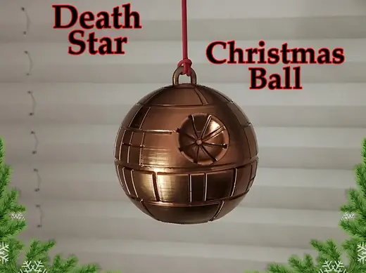 Death Star Christmas Ball