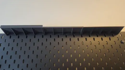 Heavy-Duty IKEA Skådis Top Shelf System