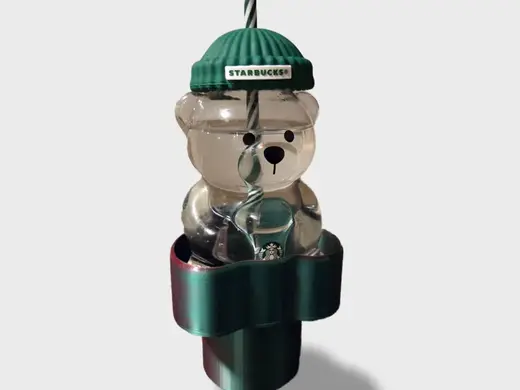 Starbucks Barista Bear Car Cup Holder