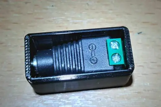 Cable connector housing (12V to LED stripe)