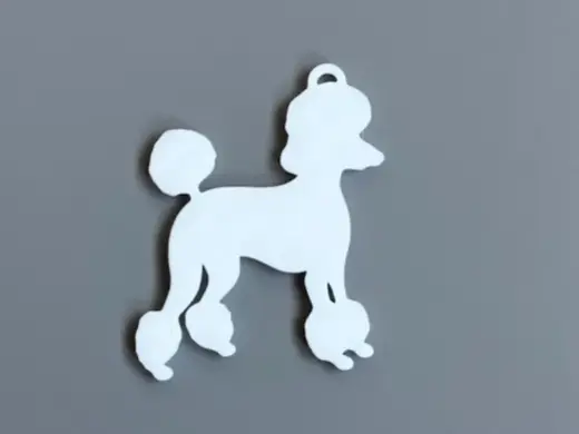 poddle caniche keyholder