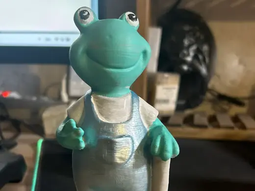 Lustiger Frosch für den Garten