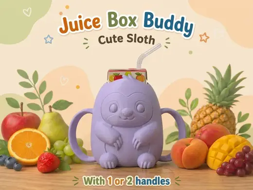 Sloth Juice Box Buddy Holder