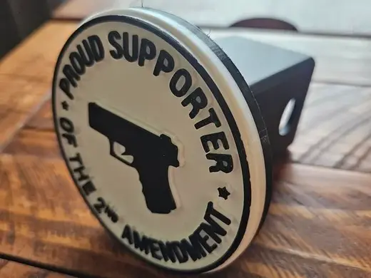Proud Supporter of the 2nd Hitch Cover 2"