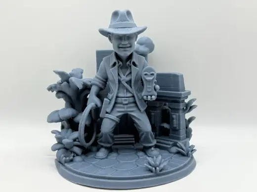 Mini diorama de Indiana Jones