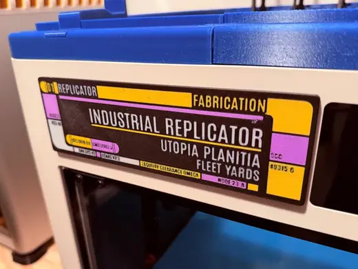 Industrial Replicator - LCARS - Panel - Star Trek