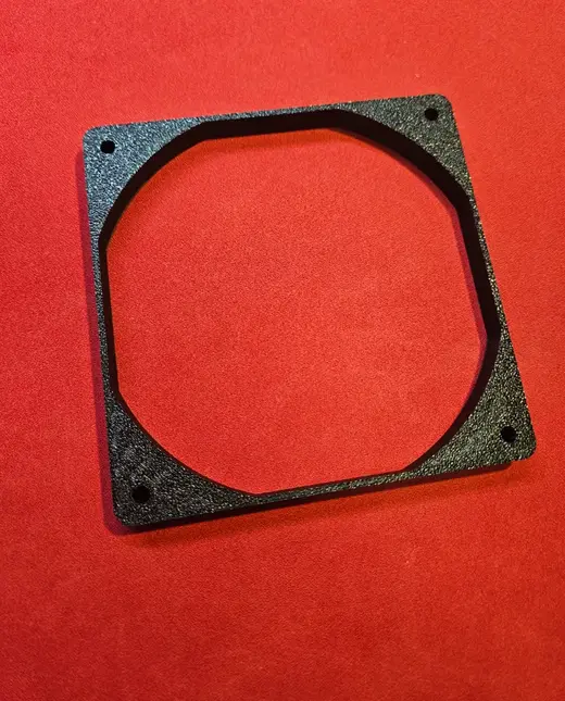 120MM风扇进气增高垫框 12CM fan spacer by 9RA12038