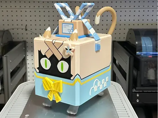原神绮良良猫猫收纳盒