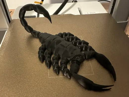 Articulated scorpion