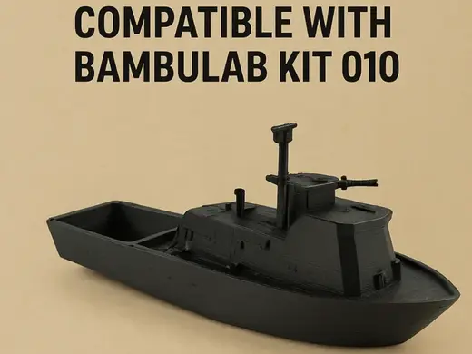 barca da guerra - kit 010