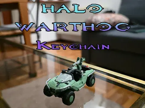 Halo Warthog Keychain (PIP WW Vortek)