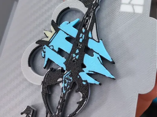 portachiavi kingdom hearts