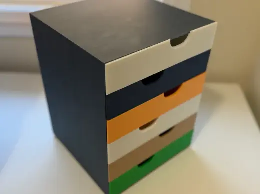 Desktop Organizer with Drawers / Gaveteiro de Mesa