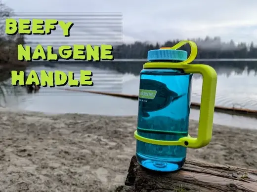 Beefy Nalgene Handle - Now also w/textured grip!