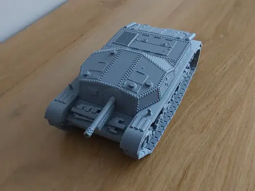 40/43M Zrínyi II (1943) WW2 Tank, Scale 1:35