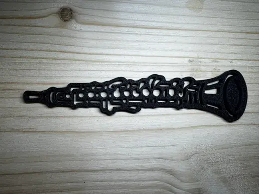 Minimalist Oboe Wall Art