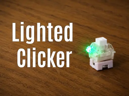 Lighted LED MX Keycup Clickers
