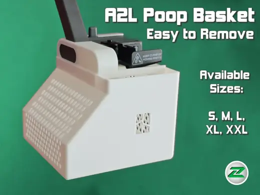 A2L Poop Basket - Easy to Remove - Sizes up to XXL