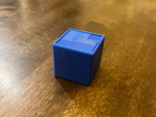 Fun 9 piece puzzle cube-easy