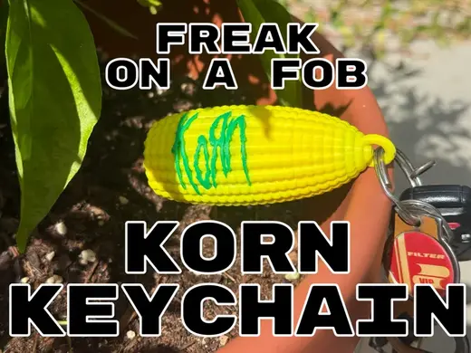 KoRn on the Fob (container/keychain)