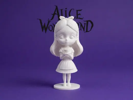 Alice in Wonderland Tea Time Chibi Figure