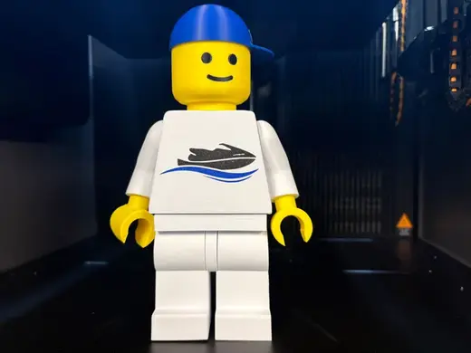 Brickman Jetski 20cm Figur 500%