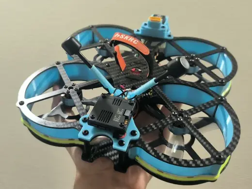 3.5 drone duct + led 5mm