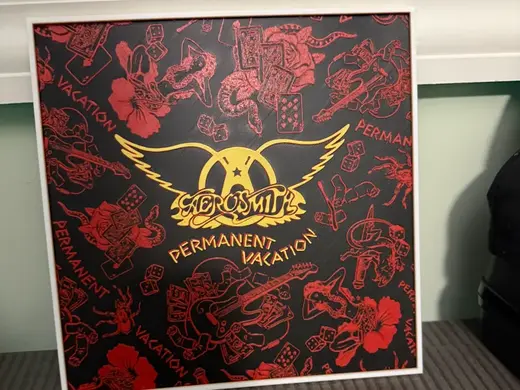 Aerosmith Permanent Vacation album cover hueforge