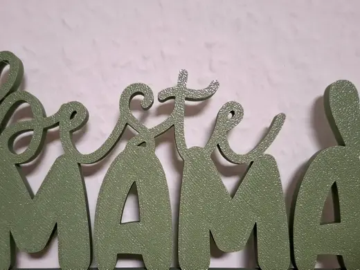 Aufsteller "beste Mama/Oma" Muttertag
