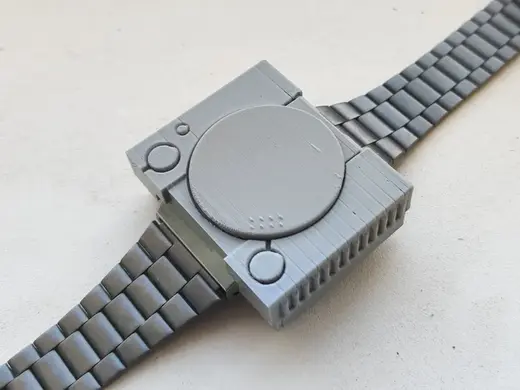 Retro PS1 Casio Watch Case