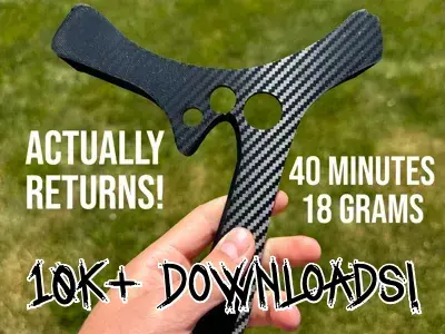 T-Shaped Returning Boomerang V2