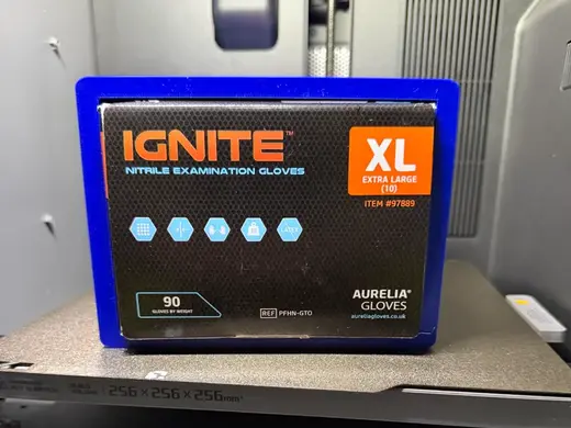 Textured Nitrile Gloves Box Holder for Ignite 90s