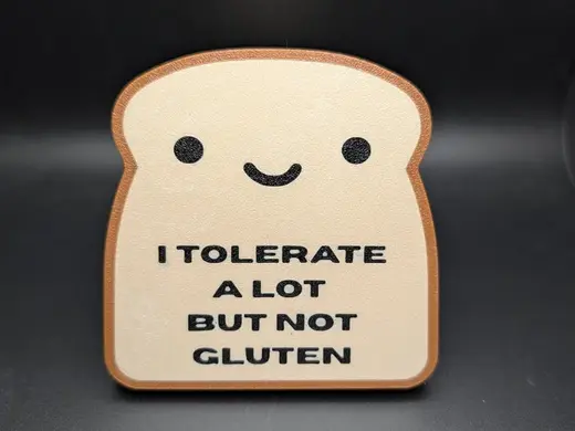 No Gluten Trailer Hitch Cover