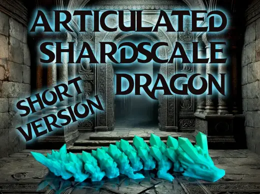 Articulated Shardscale Dragon (16cm)